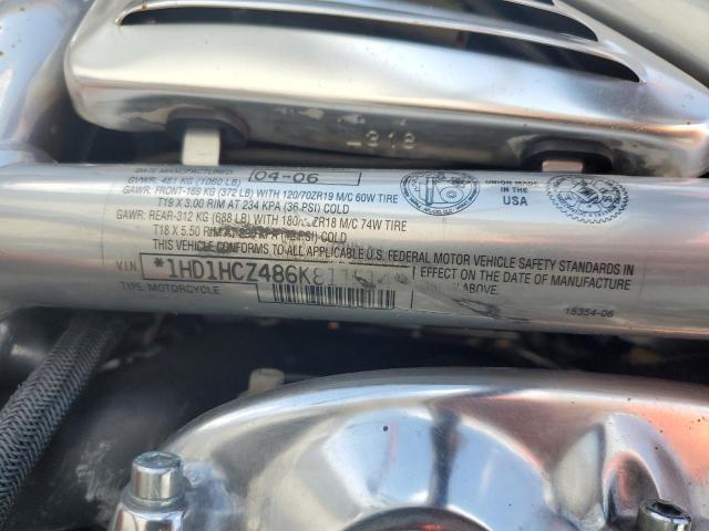 2006 HARLEY-DAVIDSON VRSCR 1HD1HCZ486K811514