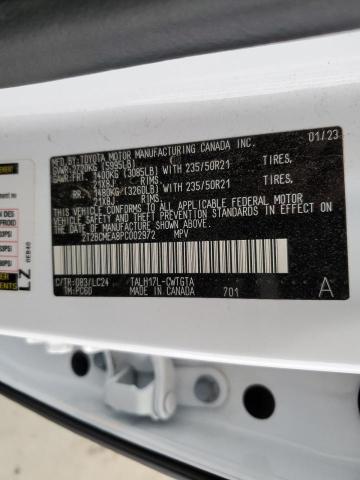 2023 LEXUS RX 500H F 2T2BCMEA8PC002972