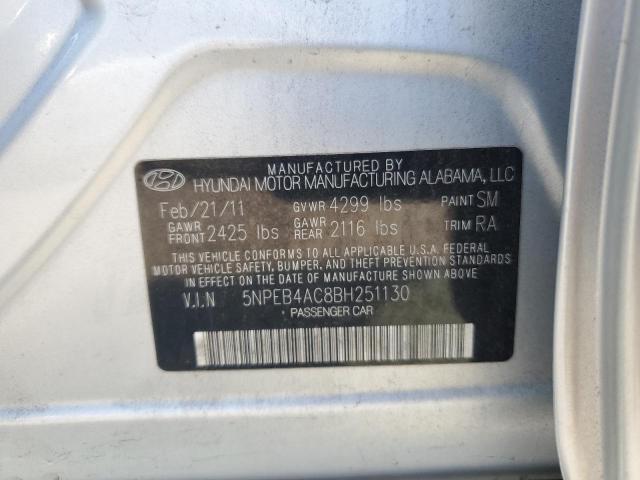 2011 HYUNDAI SONATA GLS #3302706003