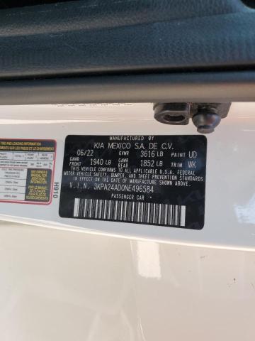 2022 KIA RIO LX - 3KPA24AD0NE496584