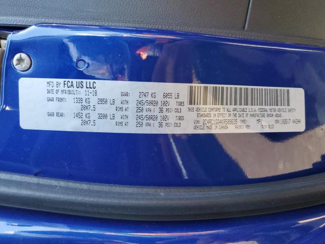 2019 CHRYSLER PACIFICA L - 2C4RC1GG4KR589635