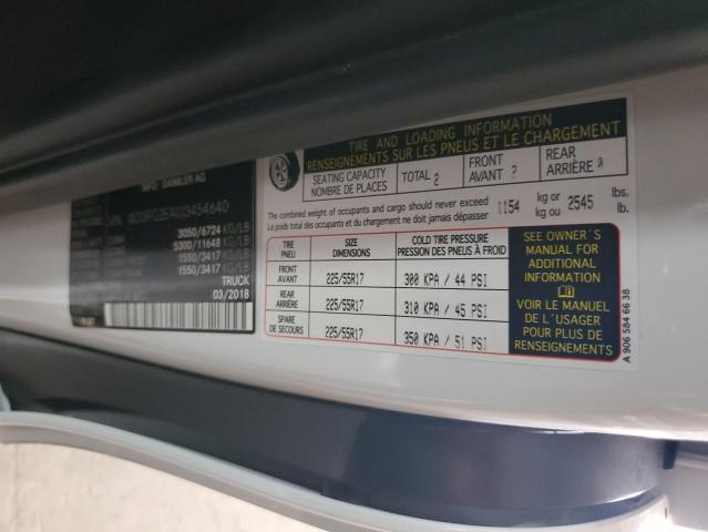 2018 MERCEDES-BENZ METRIS - WD3PG2EA0J3454640