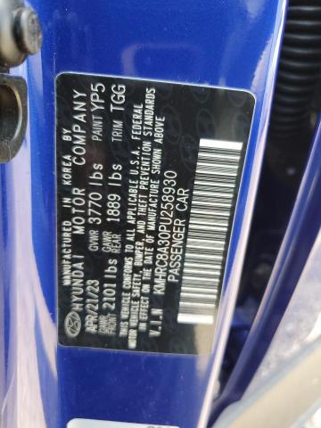 2023 HYUNDAI VENUE SEL - KMHRC8A30PU258930