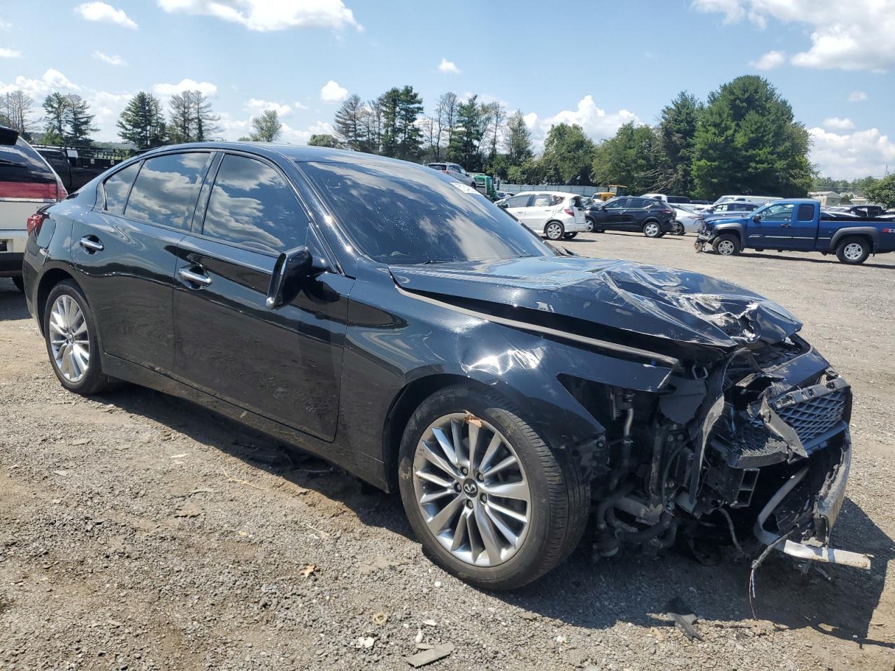 Lot #2921563679 2021 INFINITI Q50 LUXE