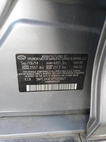 2015 HYUNDAI SONATA SPO - 5NPE34AFXFH089921