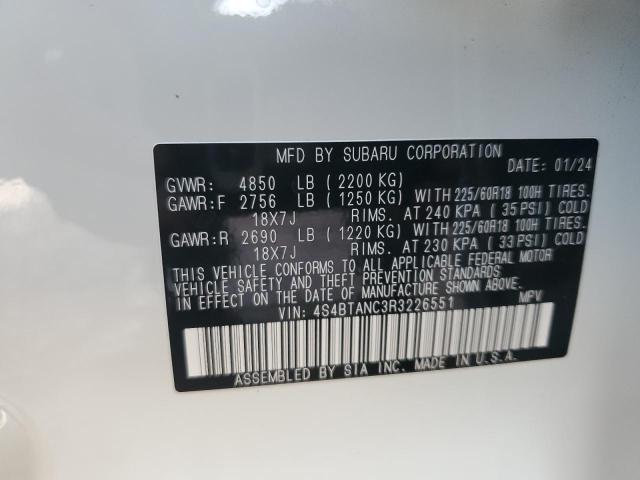 2024 SUBARU OUTBACK LI - 4S4BTANC3R3226551