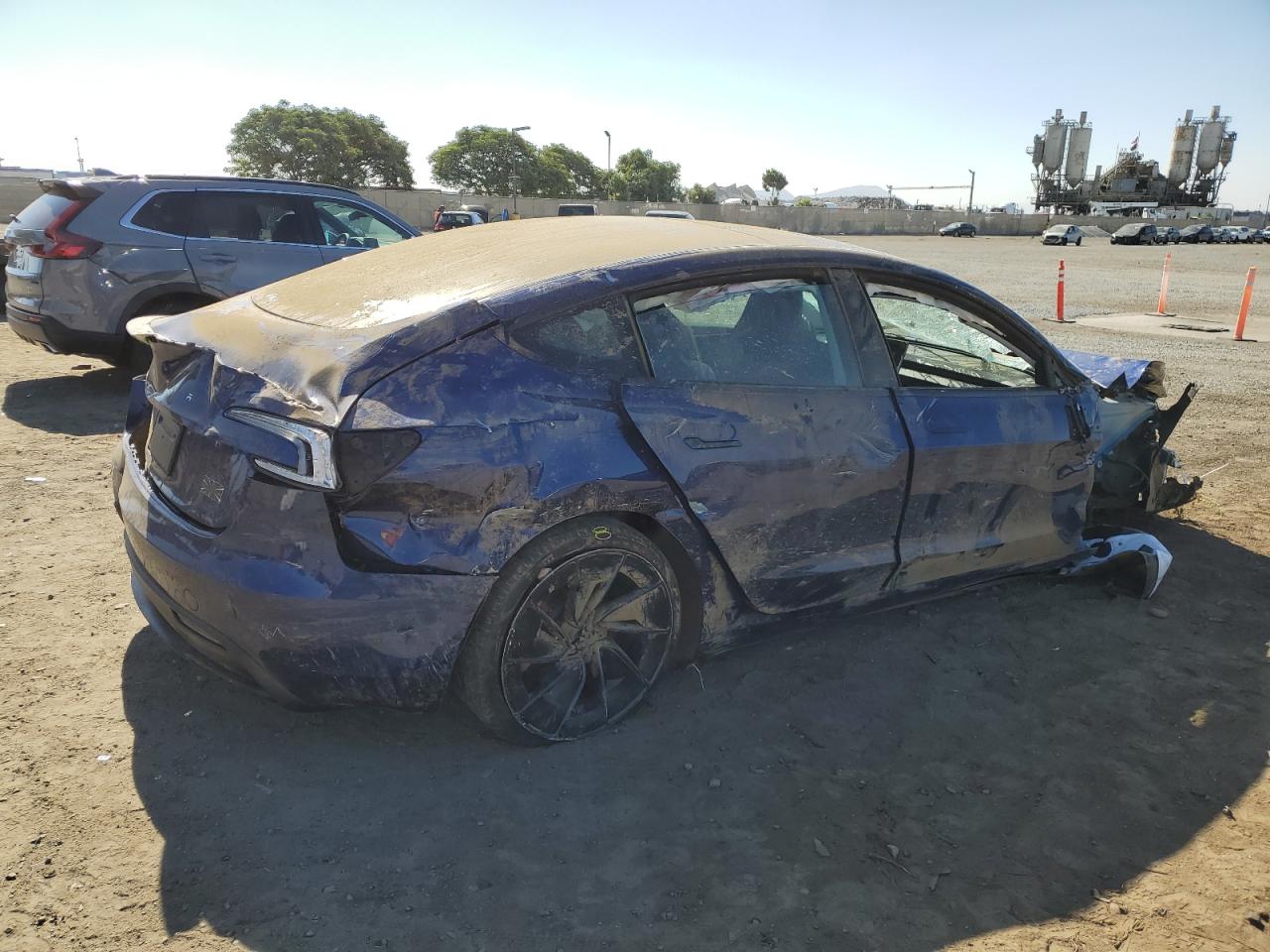 Lot #2991421890 2024 TESLA MODEL 3