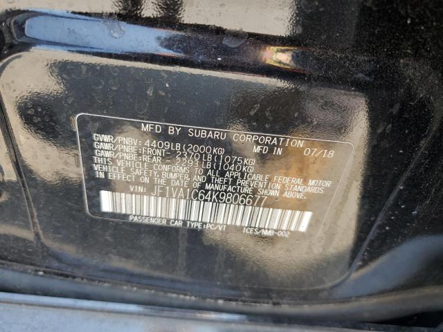 2019 SUBARU WRX PREMIU - JF1VA1C64K9806677