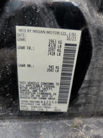 2021 NISSAN ALTIMA - 1N4BL4DV1MN412553