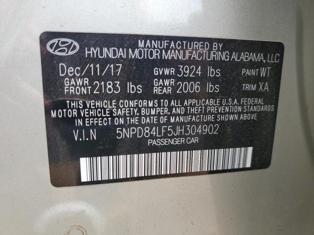 2018 HYUNDAI ELANTRA SE - 5NPD84LF5JH304902