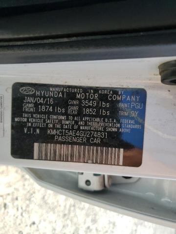 2016 HYUNDAI ACCENT SE - KMHCT5AE4GU274831