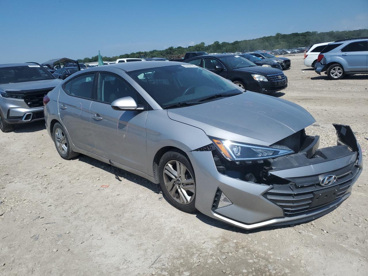 Lot #2821772443 2020 HYUNDAI ELANTRA SE