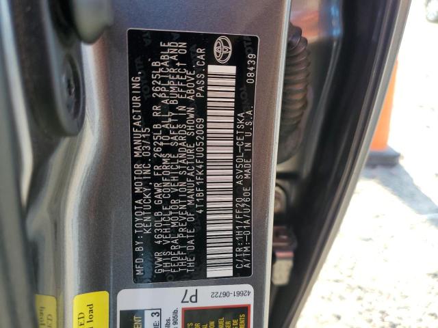 VIN 4T1BF1FK4FU052069 2015 Toyota Camry, LE no.13