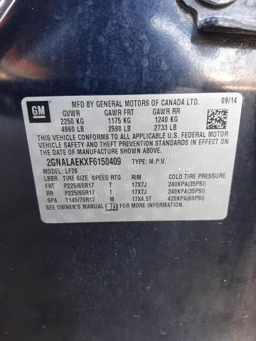 2015 CHEVROLET EQUINOX LS - 2GNALAEKXF6150409