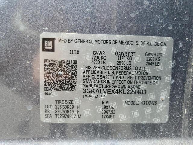 2019 GMC TERRAIN SL - 3GKALVEX4KL229483