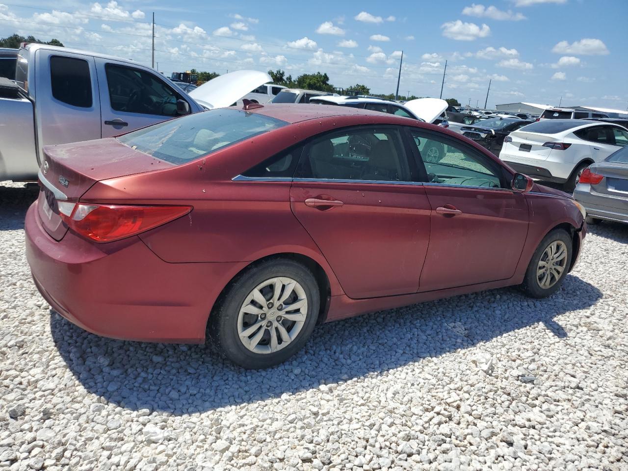 Lot #2914723569 2011 HYUNDAI SONATA GLS