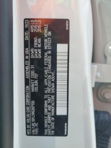 2024 VOLVO S60 PLUS 7JRL12FL5RG307130