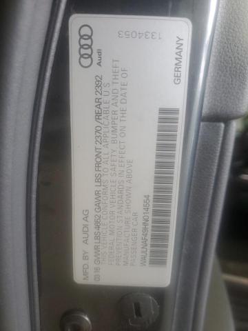 VIN WAULNAF49HN014554 2017 Audi A4, Premium Plus no.12