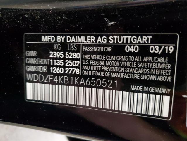 VIN WDDZF4KB1KA650521 2019 Mercedes-Benz E-Class, 3... no.12