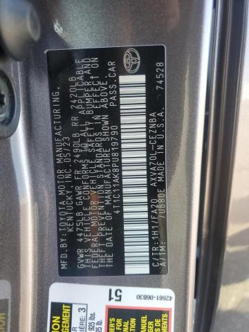 2023 TOYOTA CAMRY LE - 4T1C11AK8PU819790