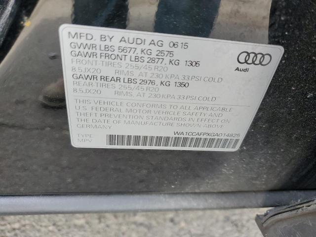 2016 AUDI SQ5 PREMIU - WA1CCAFPXGA014825