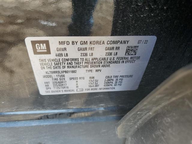 2023 CHEVROLET TRAILBLAZE - KL79MRSLXPB011882