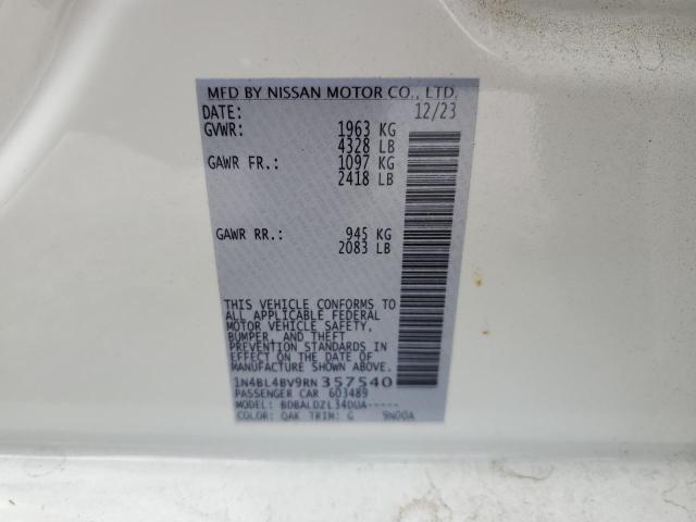 2024 NISSAN ALTIMA S - 1N4BL4BV9RN357540