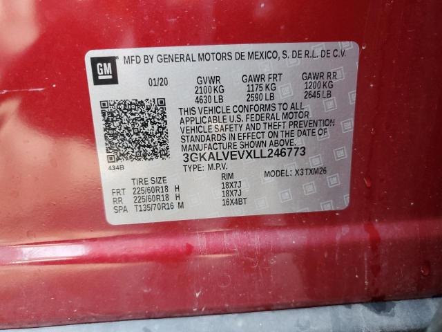2020 GMC TERRAIN SL - 3GKALVEVXLL246773