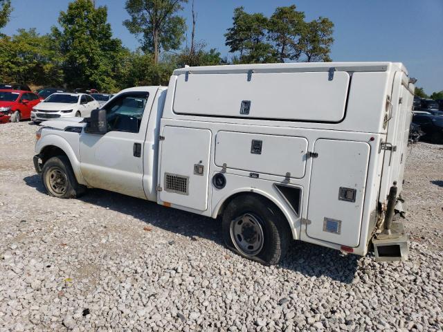 FORD F350 SUPER 2013 white pickup gas 1FDRF3A64DEB92151 photo #3