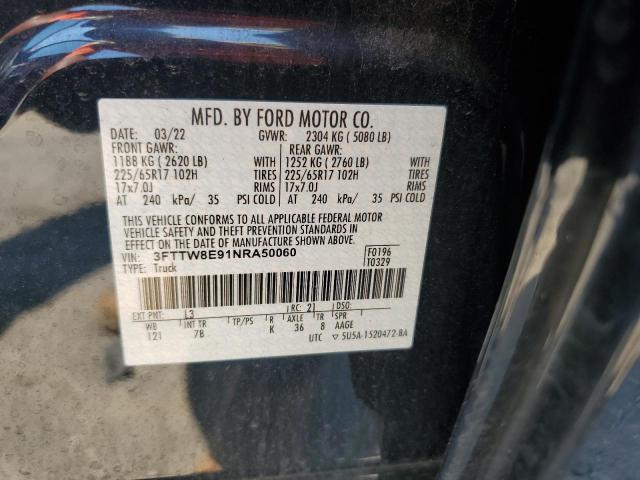 2022 FORD MAVERICK X 3FTTW8E91NRA50060  66768534