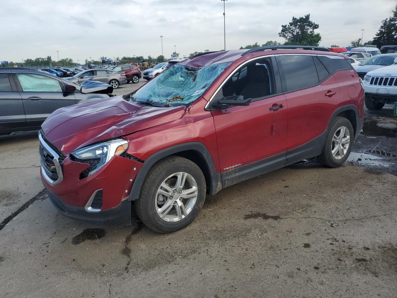 Lot #2911835997 2020 GMC TERRAIN SL