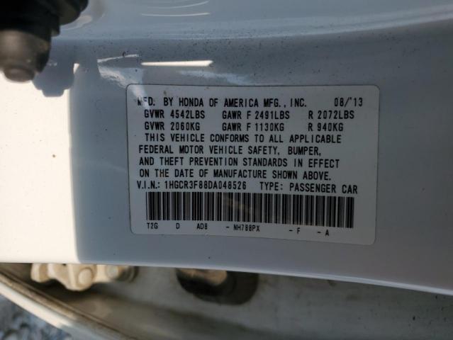 VIN 1HGCR3F88DA048526 2013 Honda Accord, Exl no.12