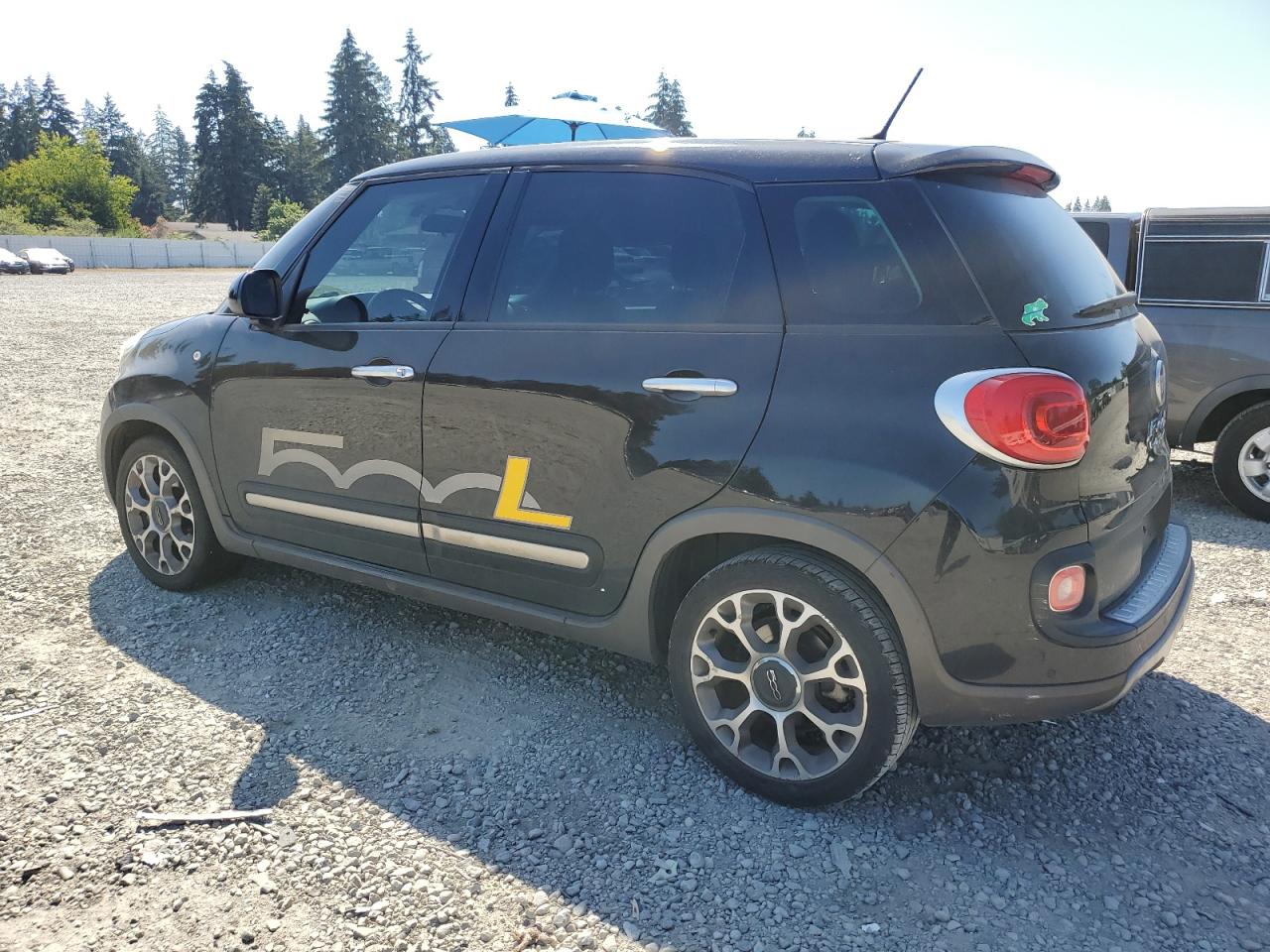 Lot #2957884814 2014 FIAT 500L TREKK