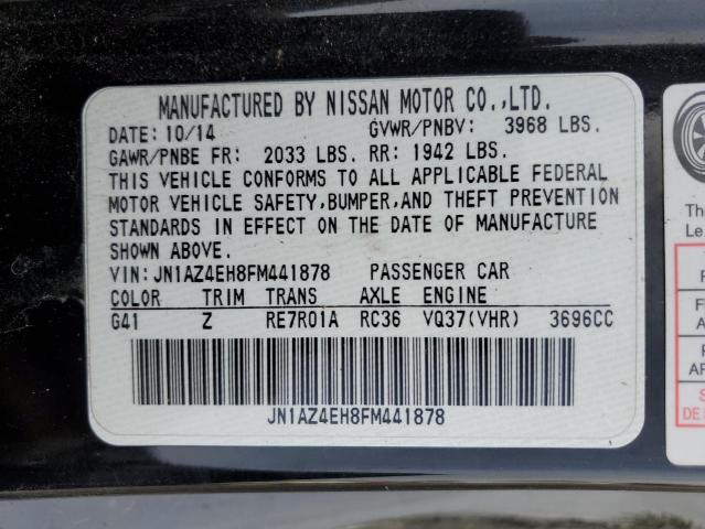 2015 NISSAN 370Z BASE - JN1AZ4EH8FM441878
