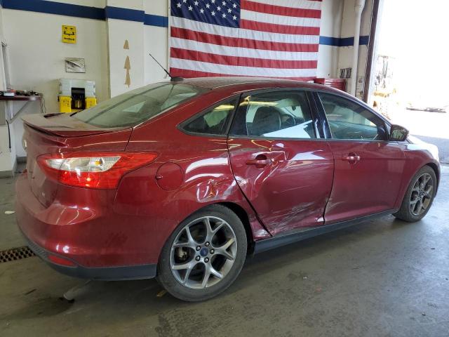 FORD FOCUS SE 2014 burgundy  gas 1FADP3F20EL264757 photo #4