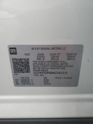 2022 CADILLAC XT6 SPORT - 1GYKPGRS6NZ161371