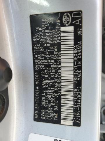 2016 TOYOTA COROLLA L - 2T1BURHE8GC612688
