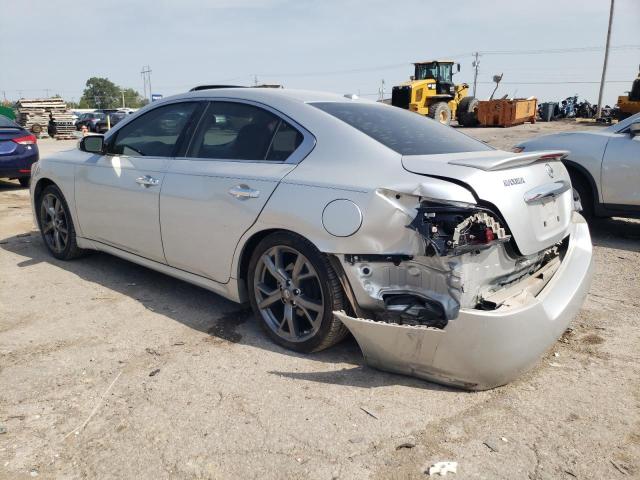 NISSAN MAXIMA S 2014 silver  gas 1N4AA5AP1EC452111 photo #3