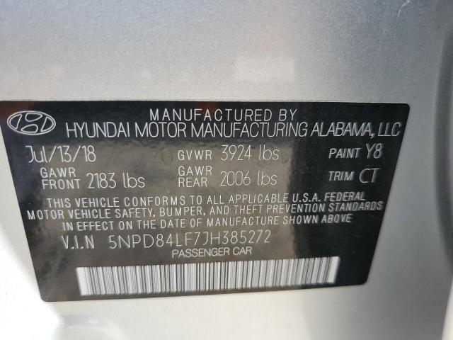 2018 HYUNDAI ELANTRA SE - 5NPD84LF7JH385272