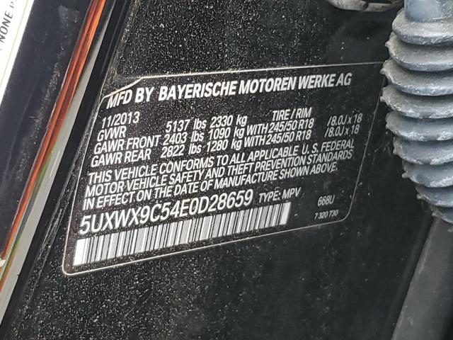 VIN 5UXWX9C54E0D28659 2014 BMW X3, Xdrive28I no.13