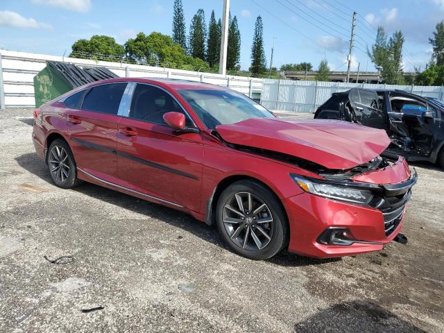 VIN 1HGCV1F55NA061841 2022 Honda Accord, Exl no.4