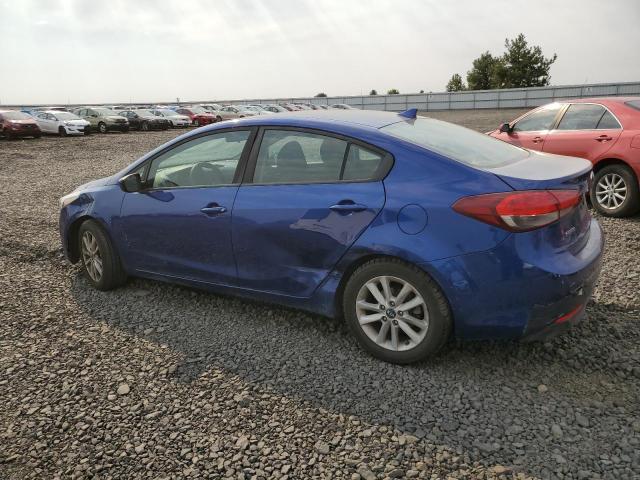 KIA FORTE LX 2017 blue  gas 3KPFL4A76HE132803 photo #3