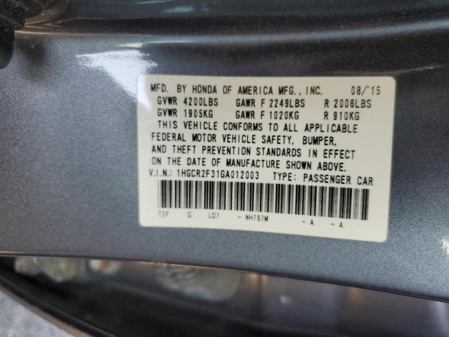 2016 HONDA ACCORD LX - 1HGCR2F31GA012003