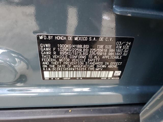 2024 HONDA HR-V SPORT - 3CZRZ1H59RM752254