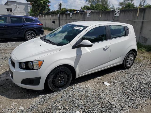 CHEVROLET SONIC LT 2016 white  gas 1G1JC6SH1G4155802 photo #1