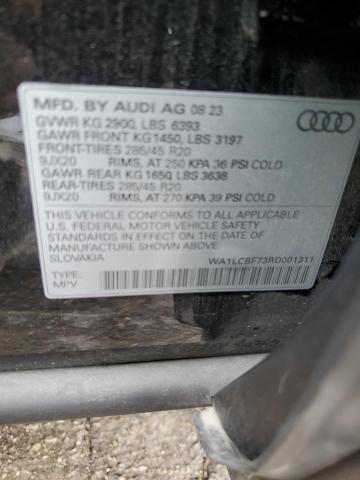 VIN WA1LCBF73RD001311 2024 AUDI Q7 no.13