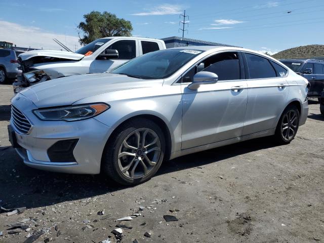 FORD FUSION SEL 2019 silver  gas 3FA6P0CDXKR172971 photo #1