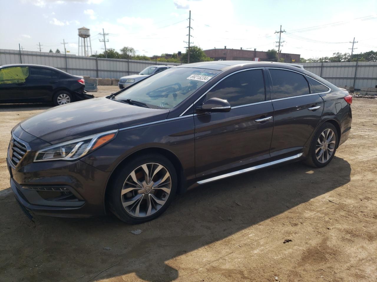 Lot #2805976370 2015 HYUNDAI SONATA SPO