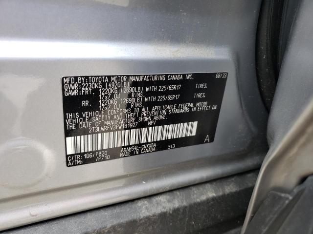 2023 TOYOTA RAV4 LE - 2T3LWRFV3PW181927