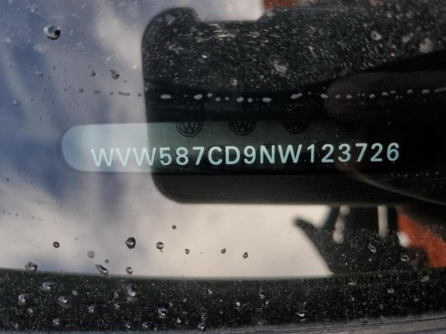 2022 VOLKSWAGEN GTI AUTOBA WVW587CD9NW123726